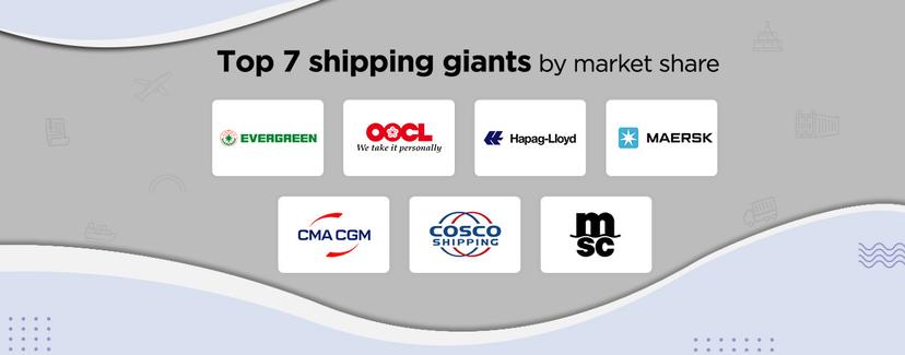 Top Seven Shipping Lines: Past to Present