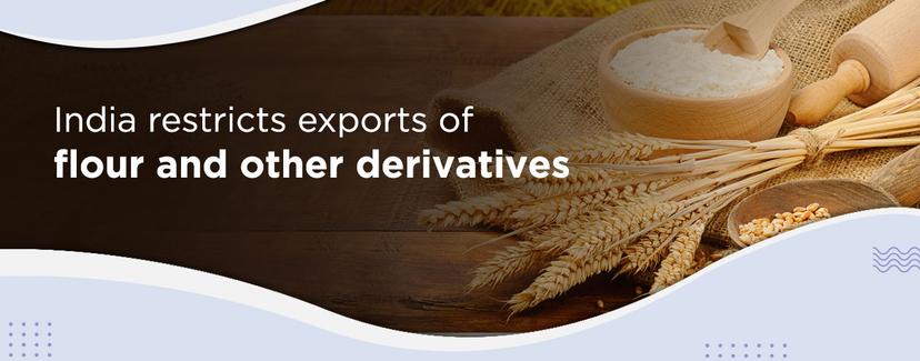 India restricts exports of flour and derivatives